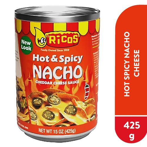 Snack Ricos Nacho Cheese Hot Spicy - 425 g