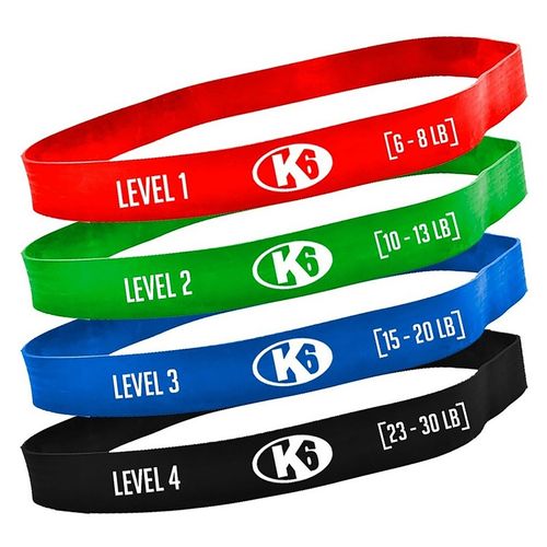 Bandas cerradas K6 de resistencia set
