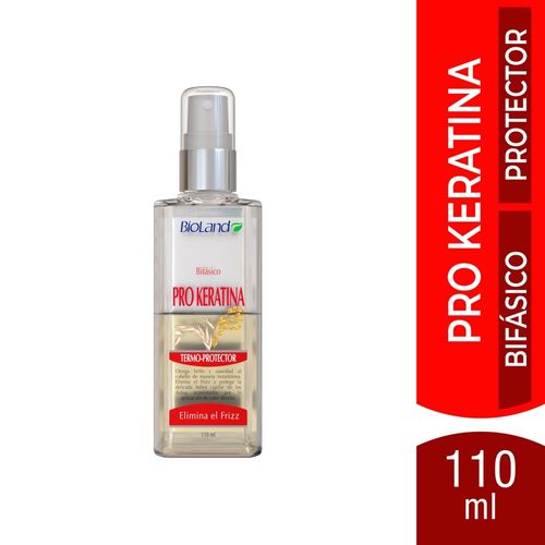 Termo-Protector Bifásico BioLand Pro Keratina - 110 ml