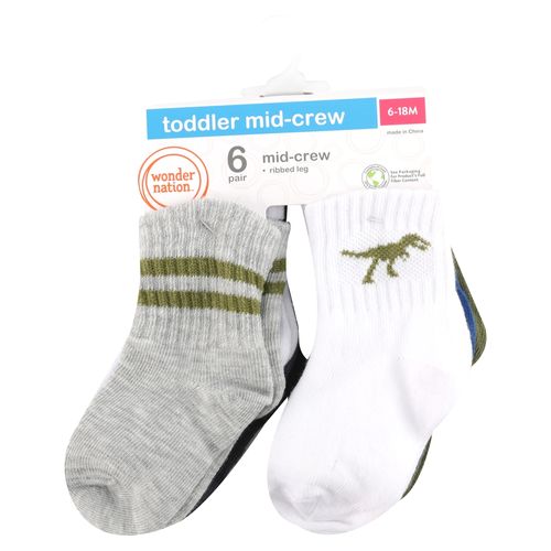 6Pk Calceta Wonder Nation Bebo T0 6M