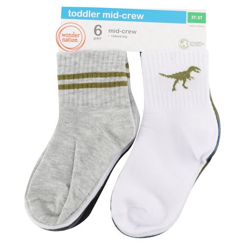 6Pk Calceta Wonder Nation Bebo T0 6M