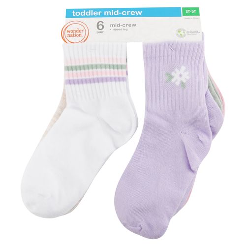 6Pk Calceta Wonder Nation Beba T0 6M