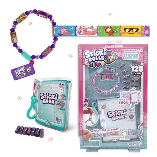 Sticki Rolls Set 1 Brazal Libr De Cole