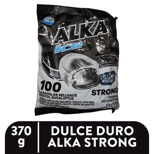 Dulce Arcor Duro Alka Strong 100 uds - 370 g