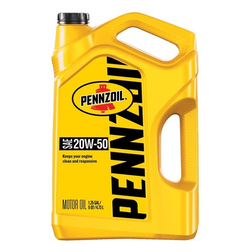 Aceite Pennzoil para motor 20W50 - 4.73 L