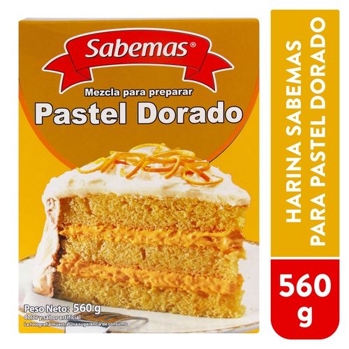 Harina Sabemas Para Pastel Dorado - 560 g