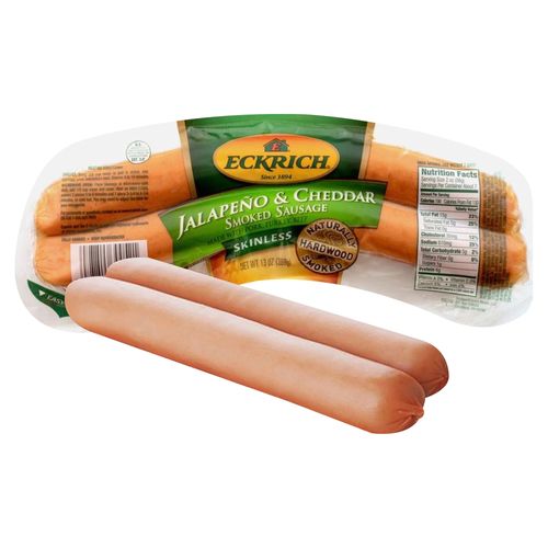 Eck Salchicha Ahum Jalape§ Cheddar 13Oz