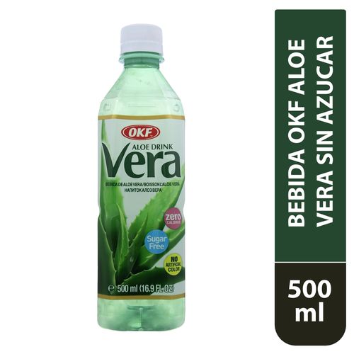 Bebida Okf Aloe Vera Sin Azucar - 500ml
