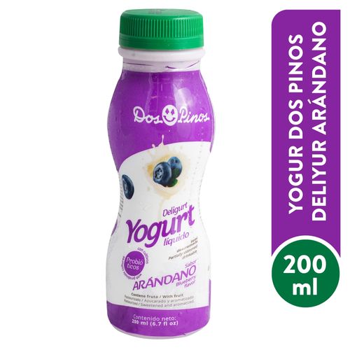 Yogurt Dos Pinos Deligurt De Arandano Liquido- 200 ml