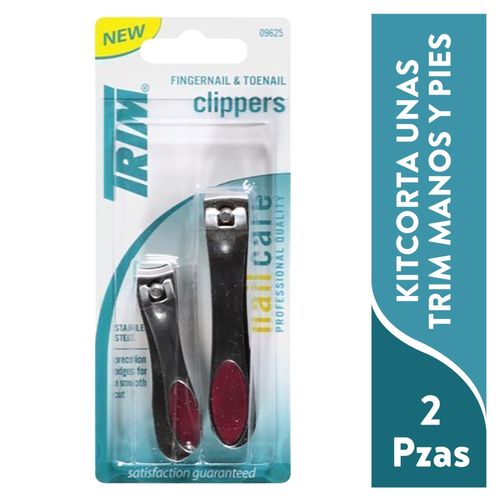 Juego Corta Unas Trim Manos Y Pies 2 Ea