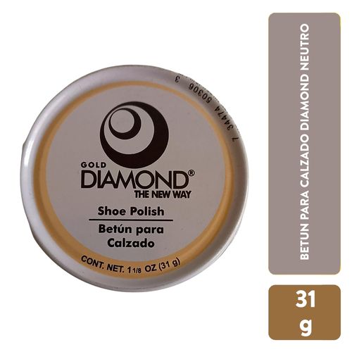 Betun Para Calzado Diamond Neutro 31Gr