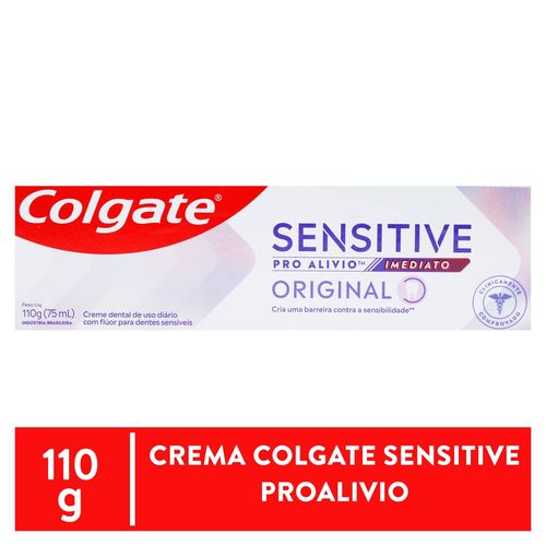 Pasta Dental Sensitiva Colgate Sensitive Pro-Alivio Original - 75ml