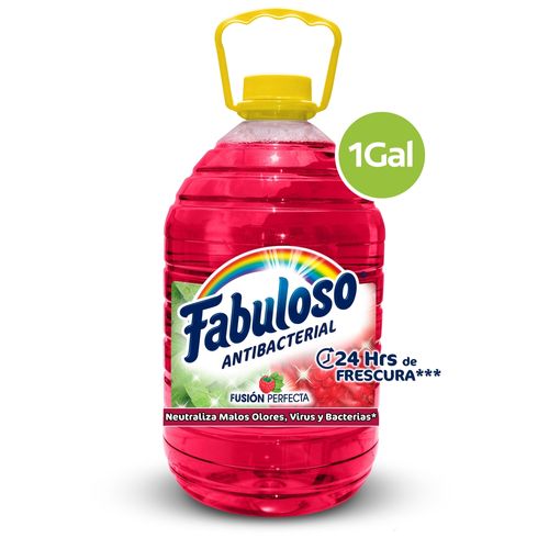 Desinfectante Multiusos Fabuloso Antibacterial Fusión Perfecta - 1 galón