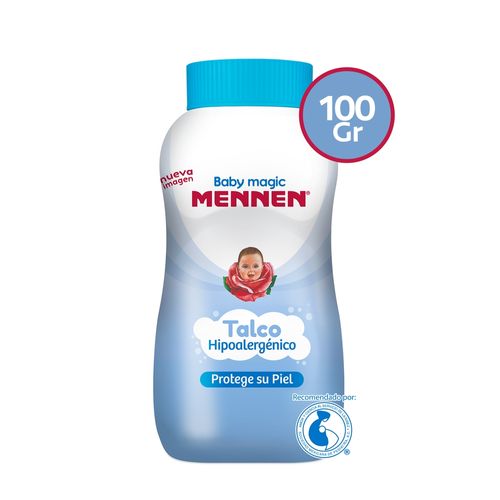 Talco para Bebes Mennen Baby Magic Azul 100 g