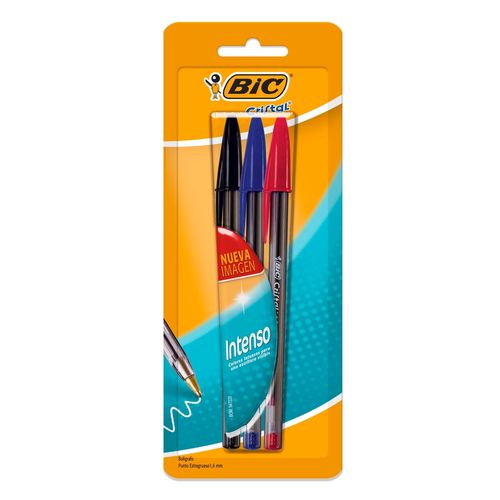 Bolig Bic Intenso Surtidos Bl 3Ea