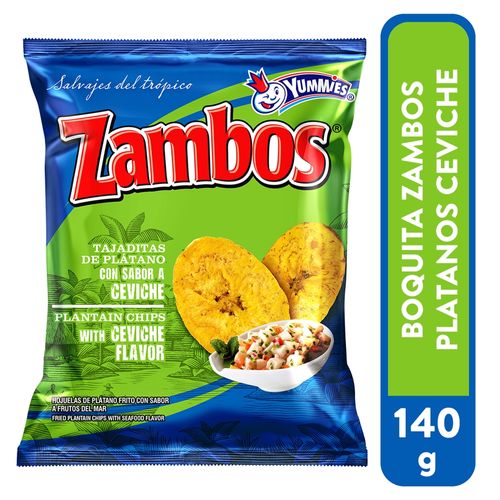 Tajada De Plátano Yummies Ceviche - 140 g