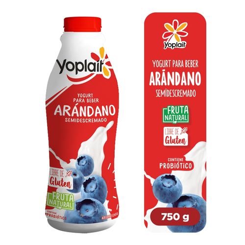 Yogurt Yoplait Semidescremado De Arándano  - 750 g