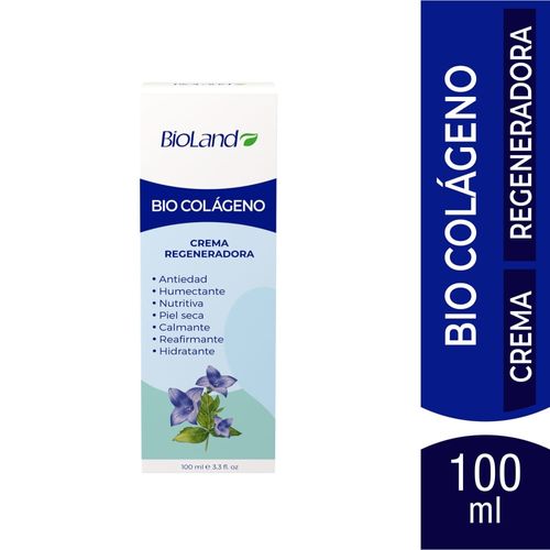 Crema Facial Bioland Biocolageno 100 Ml