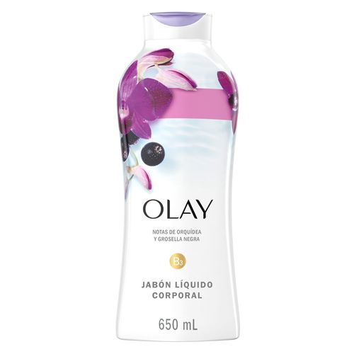 Gel de baño Olay Fresh Outlast, orquídea y grosella negra, 650 ml