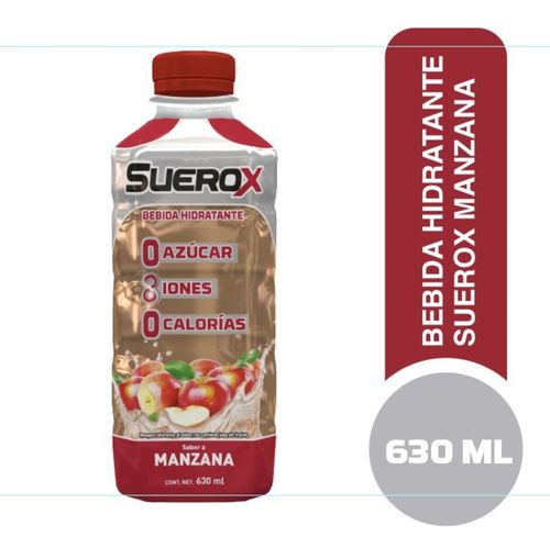 Bebida Hidratante Suerox Sin Azúcar Manzana - 630 ml
