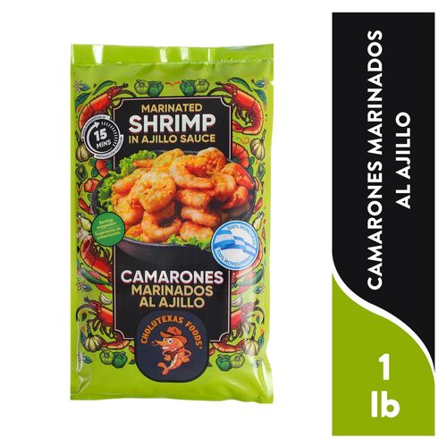 Camaron Marina Salsa Al Ajillo Cong 1 Lb