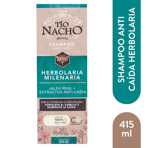 Shampoo Tío Nacho Anticaída Herbolaria  -415ml