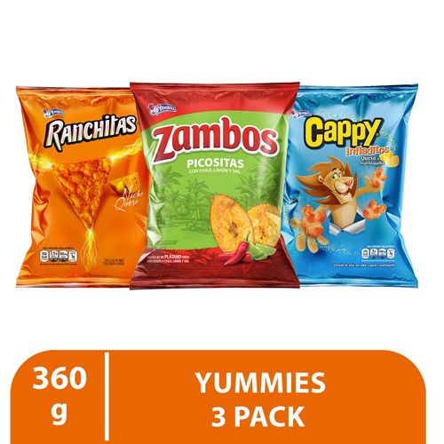 Ranchita Yummies 3 Pack - 360 g