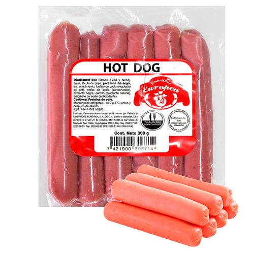 Hot Dog Europea -300g