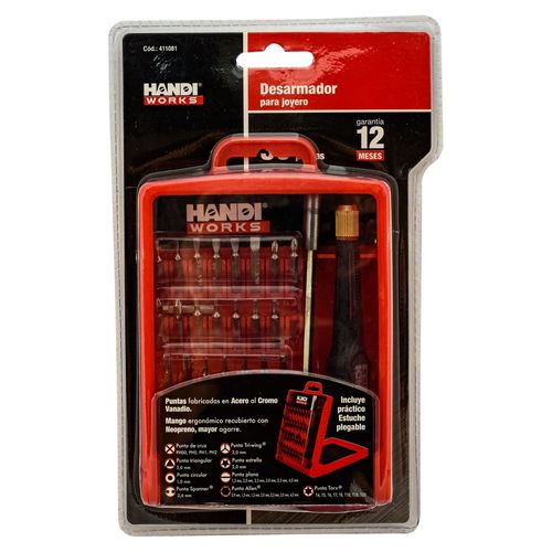 Desarmador Handi Works De Joyero- 32 Piezas