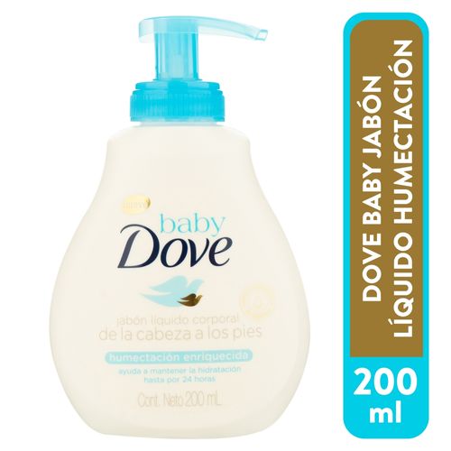 Jabon Liquido Dove Baby Enriquecida 200ml