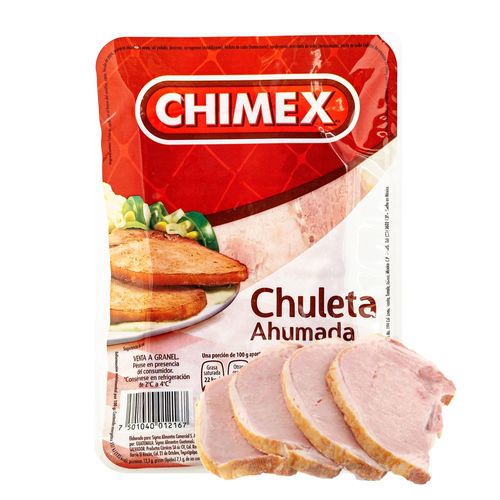 Chuleta Ahumada Chimex Fres 570 G Und