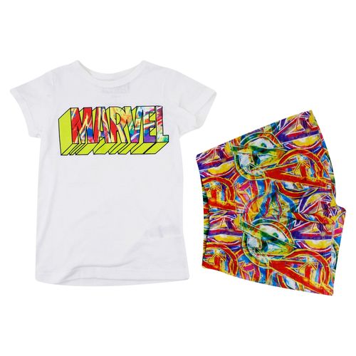 Pajama Set Short Marvel Dama 570