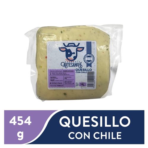 Quesillo Con Chile Cremeria 454 Gr