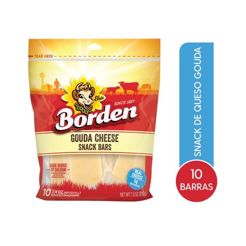 Queso Borden Snack de Gouda - 212 g