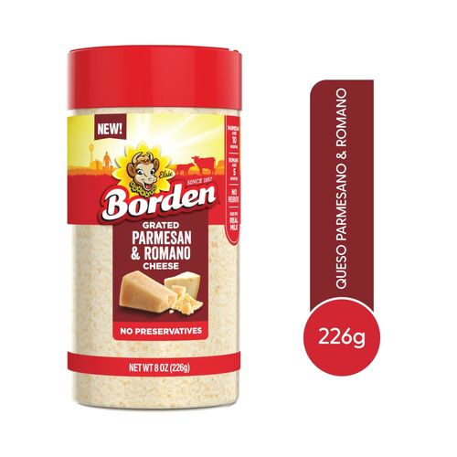 Queso Borden Parmesano & Romano En Polvo - 226 g
