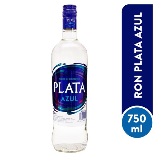 Ron Plata Azul Botella -750 ml