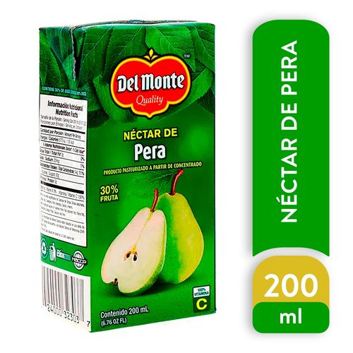 Del Monte Nectar Pera Tetra  200 Ml