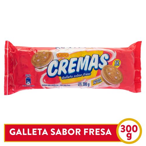 Galletas Lido Fresa Paquete - 300 g