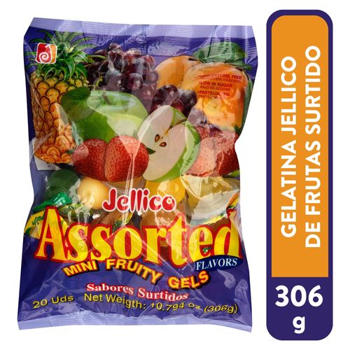 Gelatina Jellico De Frutas Bolsa - 297.3 g