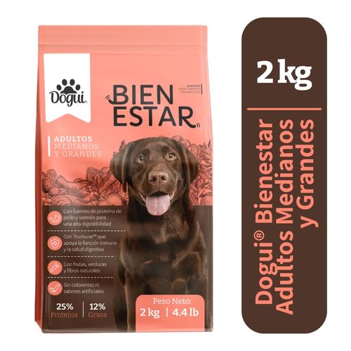 Alimento Dogui Bienestar Adulto 2000 Gr