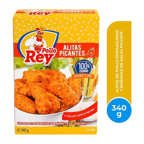 Alitas De Pollo Rey Picante - 340 g