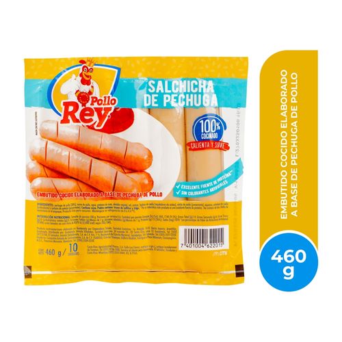 Salchicha de Pechuga PolloRey - 10uds/460g