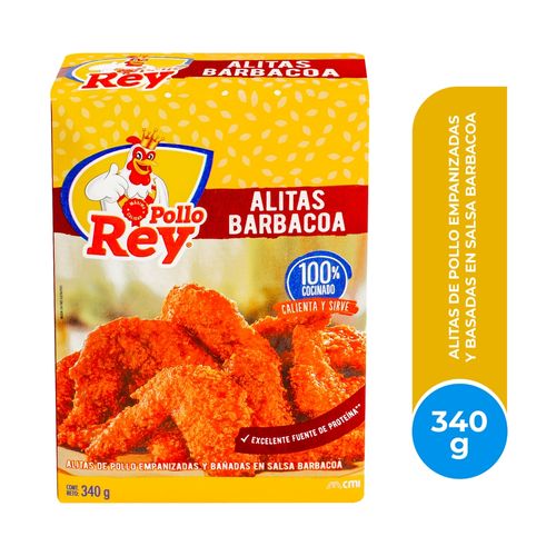 Alitas Pollo Rey Pollo Rey Barbacoa - 340 g