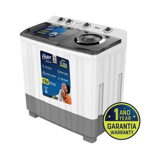 Lavadora Semi Automatica Oster Capacidad 17kg
