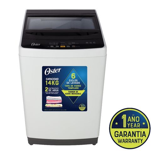 Lavadora Digital Oster Capacidad 14kg