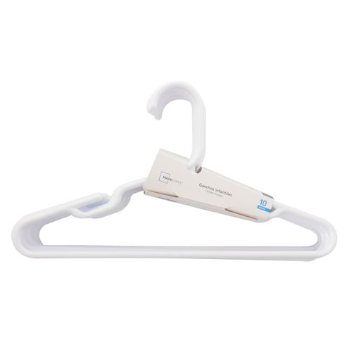 Set De 10 Ganchos Infantiles De Plastico