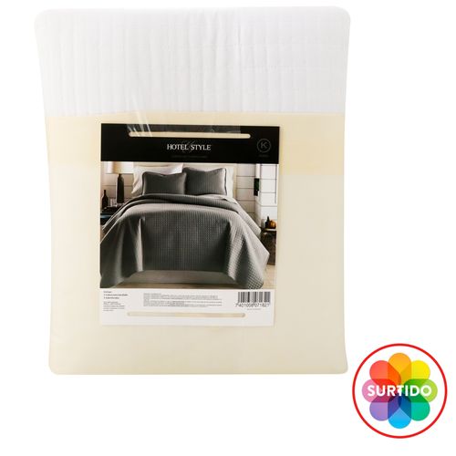 Mainstays Cubrecama 3pz King Surtido