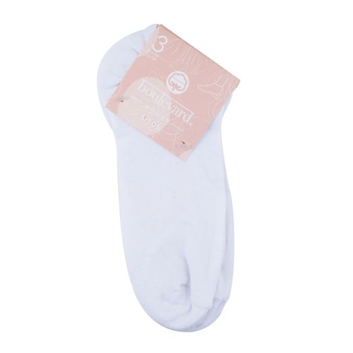 Pijamas y Lenceria Mujer Boulevard Ladies 3 Pairs Pack Casual Crew Sock 743