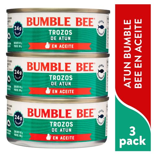 Atún Bumble Bee En Aceite 3 Pack - 426 g