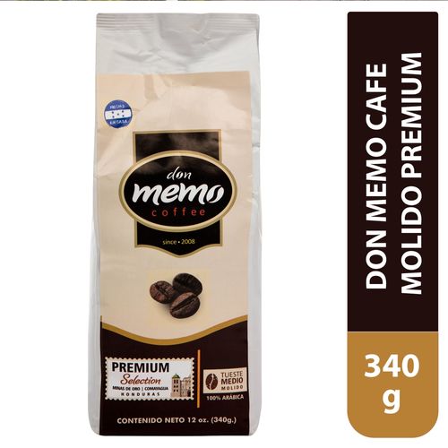 Café Don Memo Molido Premium - 340 g